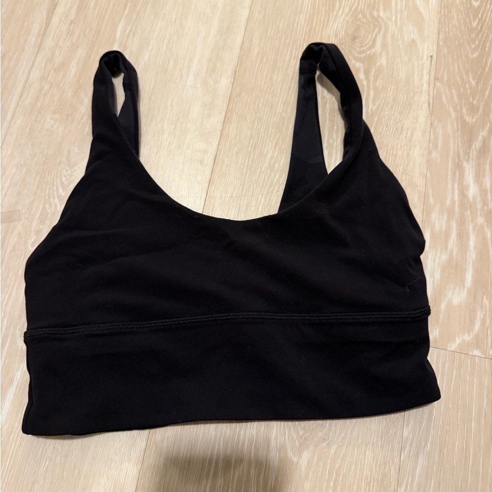Lululemon Athletica Black/Camo Reversible Align Bra